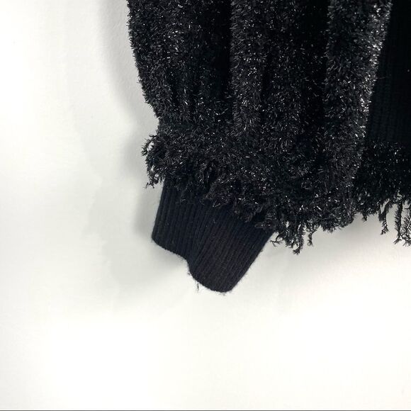 Zac Posen Cooper Shimmer-Fringe Striped Sweater - Picture 10 of 15